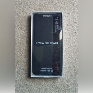 Samsung Galaxy S20+ S-View Flip Cover Phone Case NWT